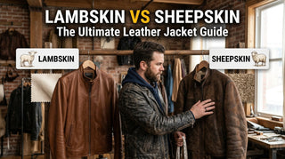 Lambskin vs Sheepskin Leather Jacket