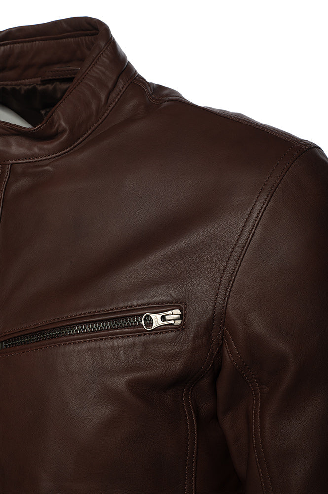 Declan Brown Café Racer leather jacket