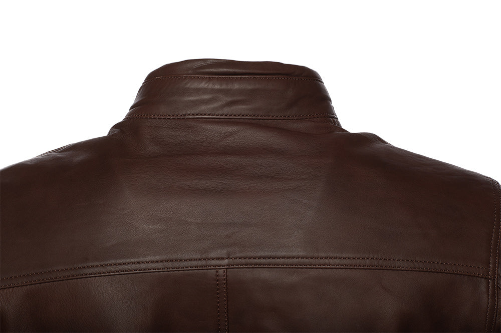 Declan Brown Café Racer leather jacket