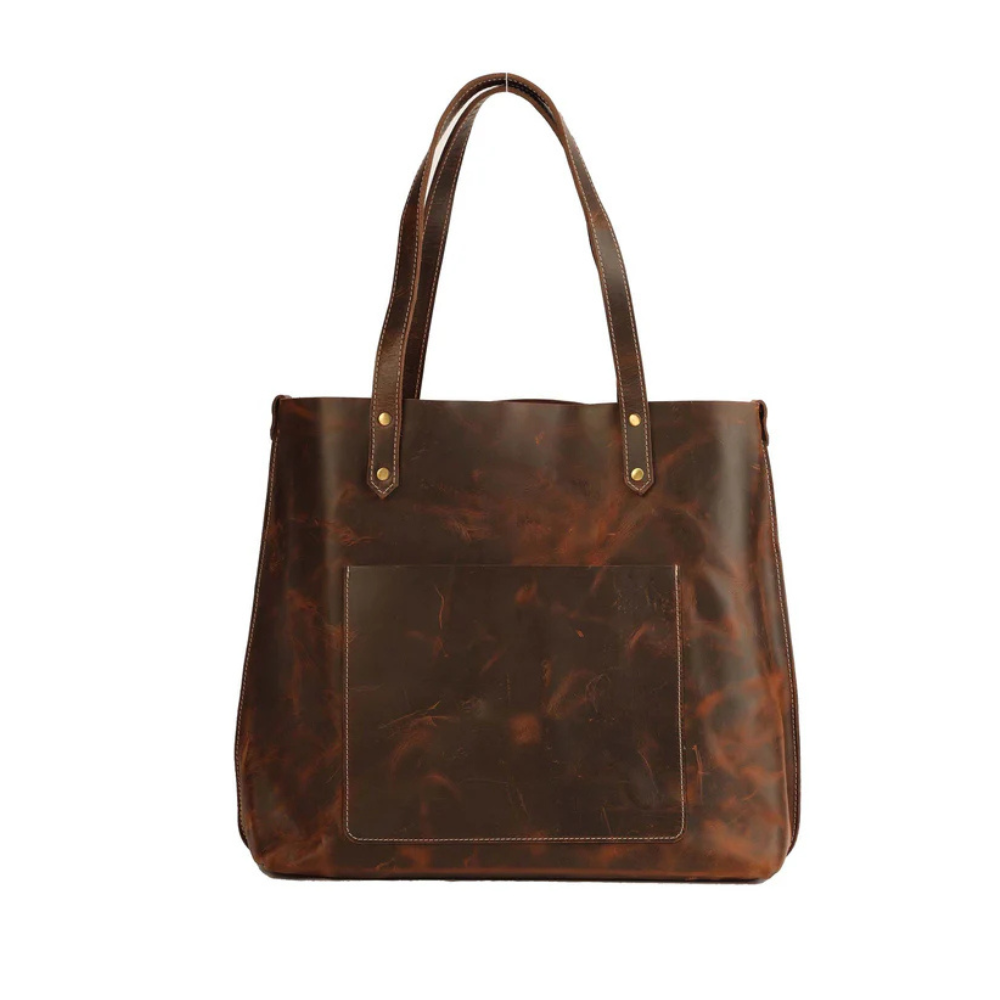 Oh so Minimalist Leather Tote bag