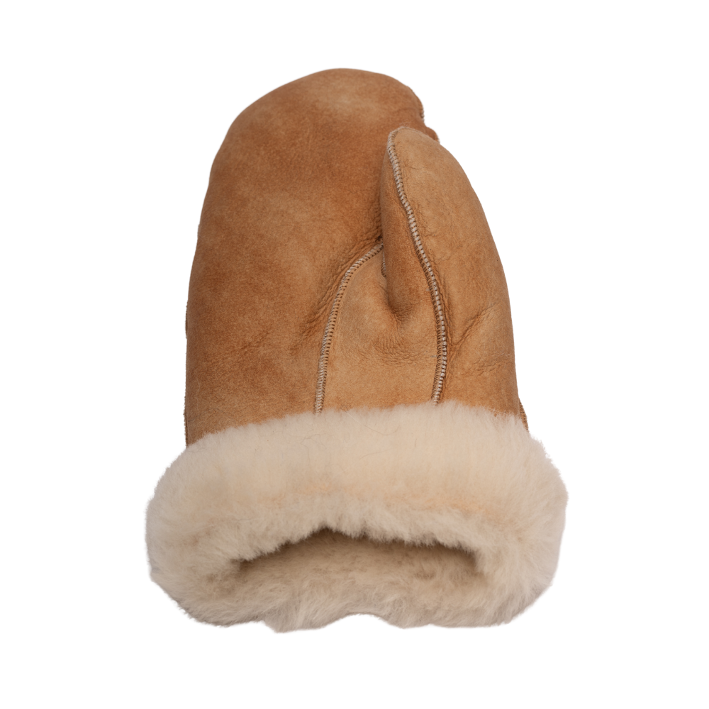 Tan Sheepskin Mittens