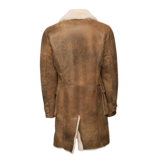 Real shearling coat inspired by Bane in dark knight