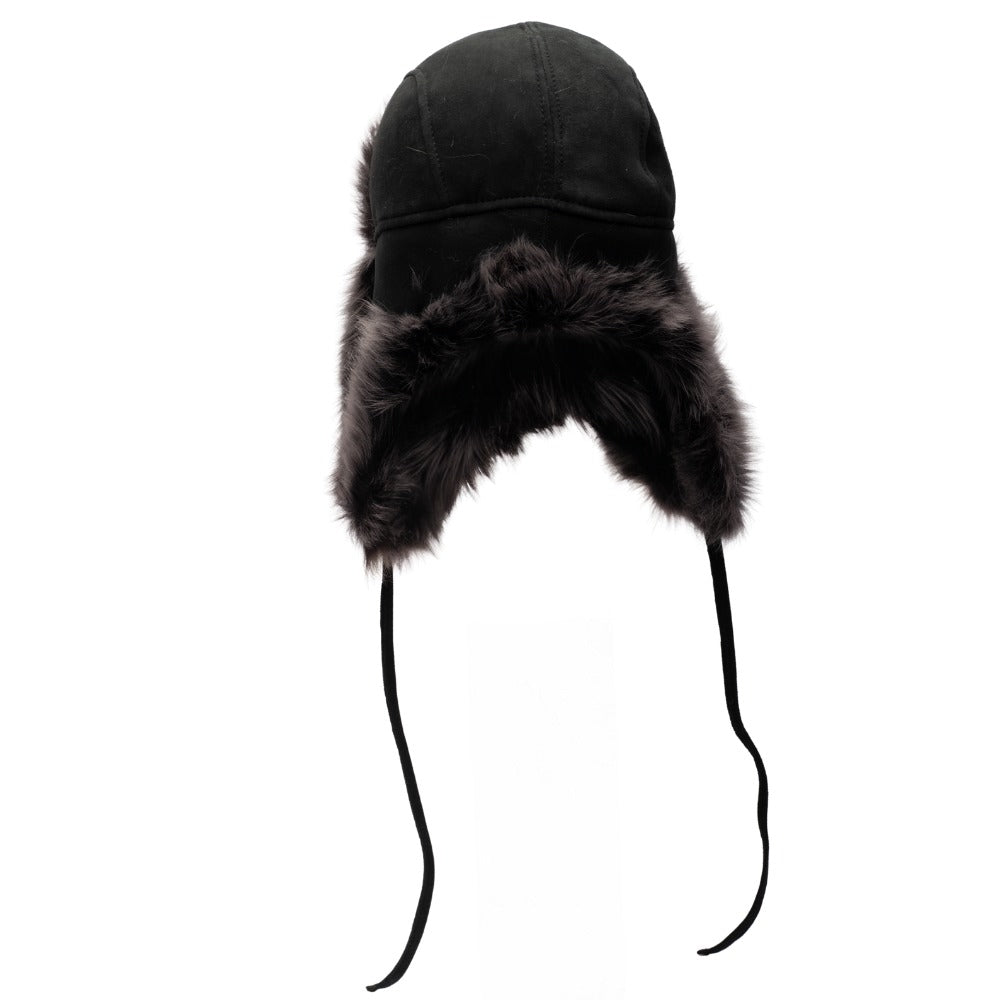 Toscana shearling trapper hat