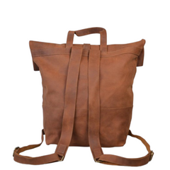 Wiggins Roll Top Vintage Style backpack