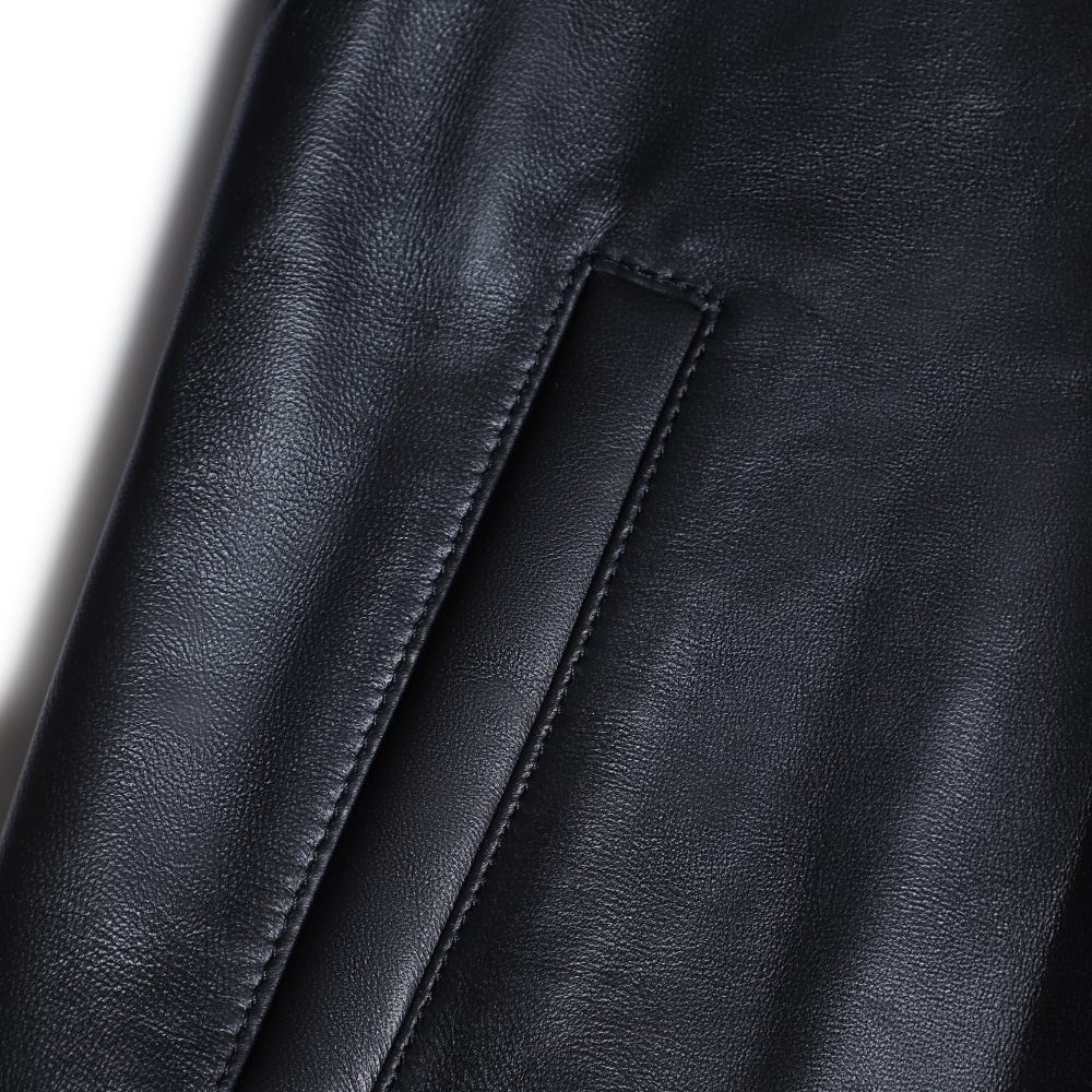 Mabel black oversized bomber jacket