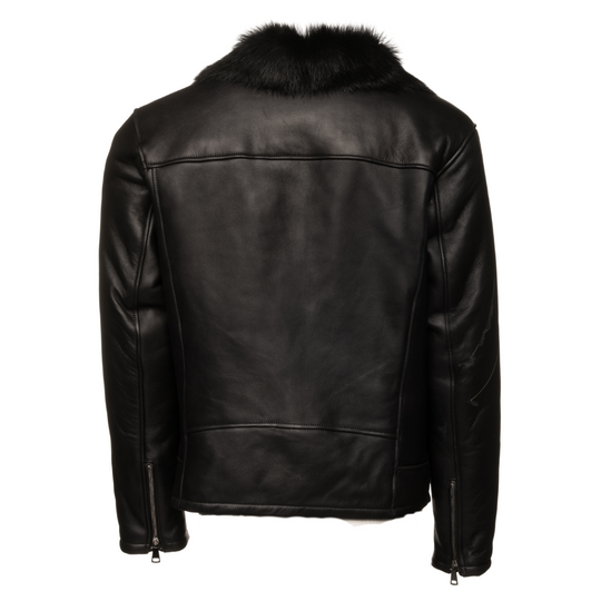Cater's Toscana Shearling Biker Jacket