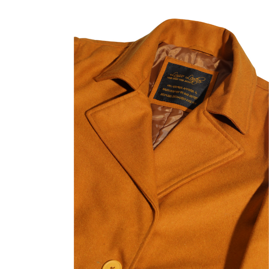 Avenna women's Tan wool overcoat