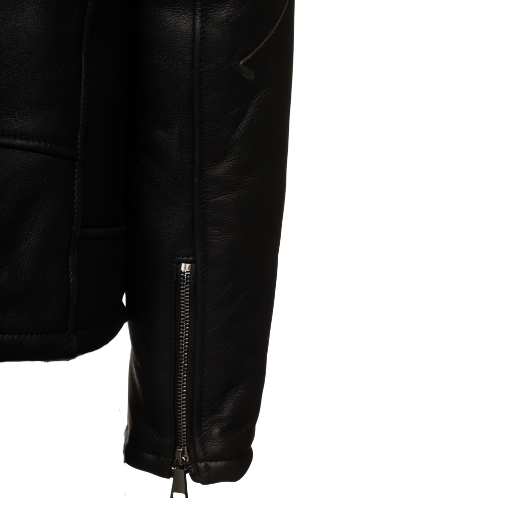 Cater's Toscana Shearling Biker Jacket