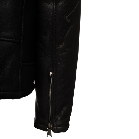 Cater's Toscana Shearling Biker Jacket