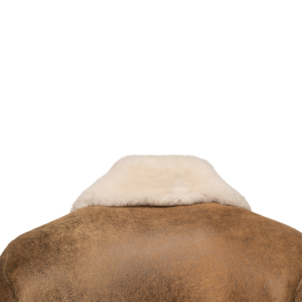 Real shearling coat inspired by Bane in dark knight