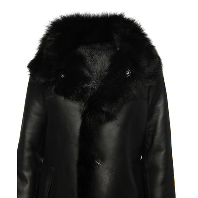 Lumi reversible toscana shearling jacket