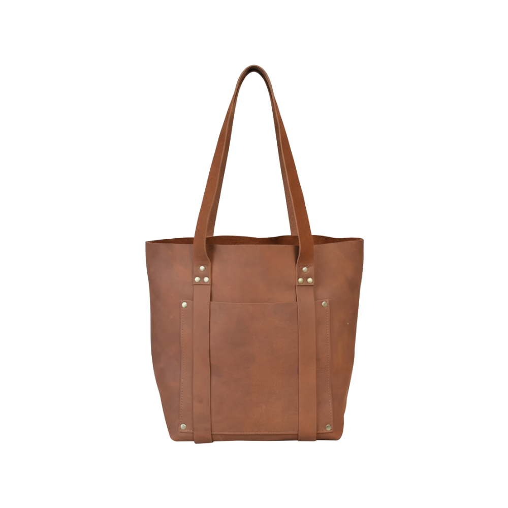 Siya's Leather Tote Bag