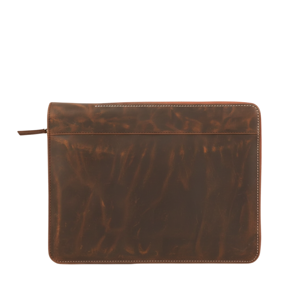 Leather iPad cover and portfolio