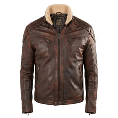 Desert leather jacket