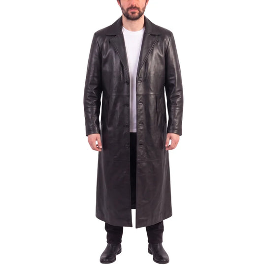 Jensen Black Full length Coat