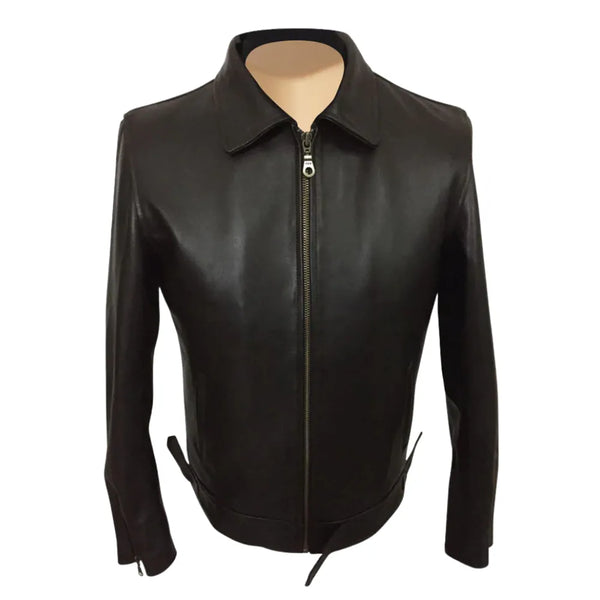 Brown Plainsman Leather Jacket
