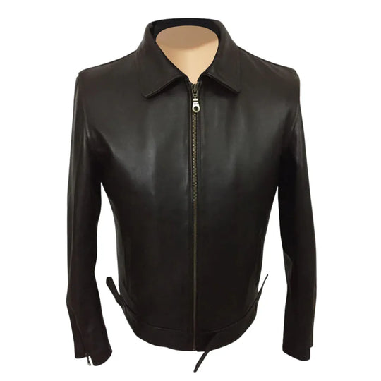 Brown Plainsman Leather Jacket
