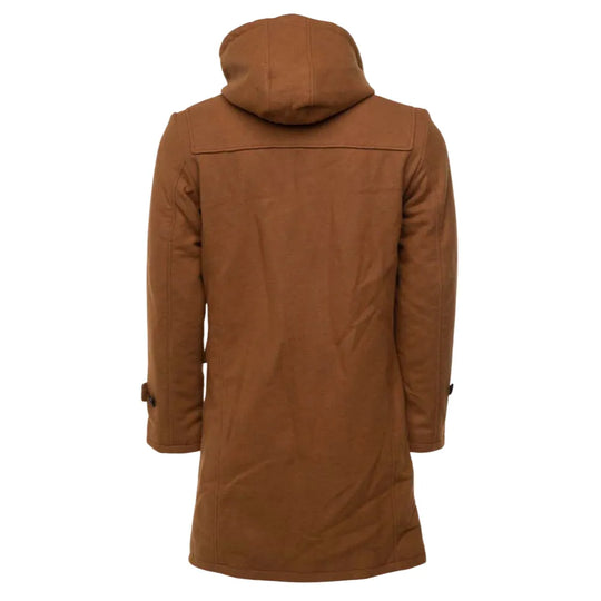 Clifford's brown 3/4 length wool coat