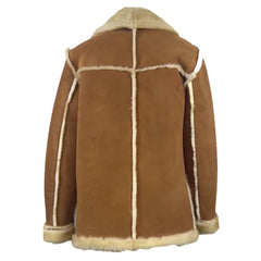 Roddy Piper Western Style Shearling Jacket