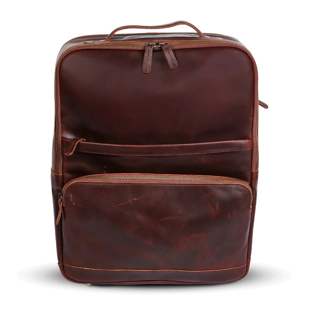 Winston Classic Brown Laptop Backpack