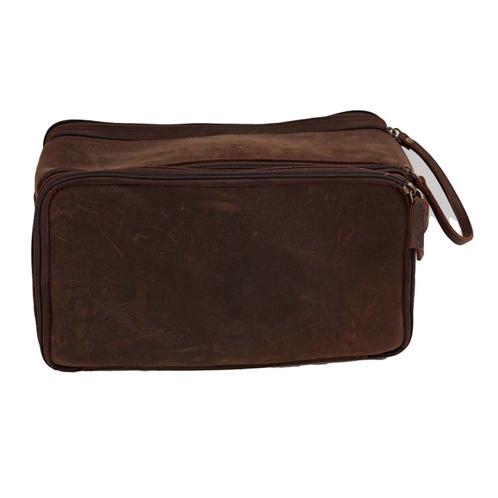 Leather Cosmetic/ Toiletry kit