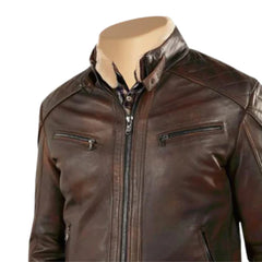 Desert leather jacket