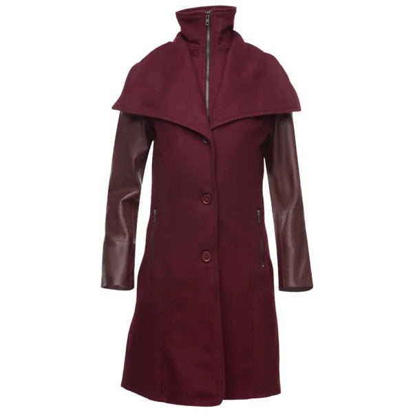 Sophie's Classy Women's Wool Blend Coat