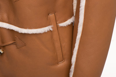 Ace Western Long Shearling Coat