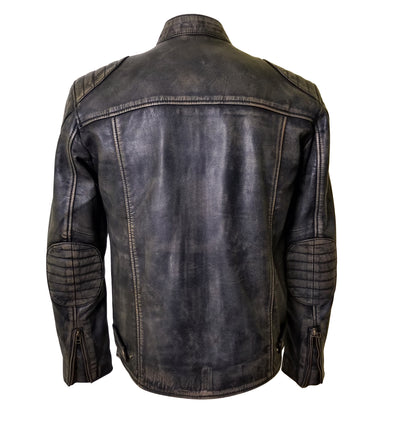 Comfortable Hendrix's Distressed Leather Jacket