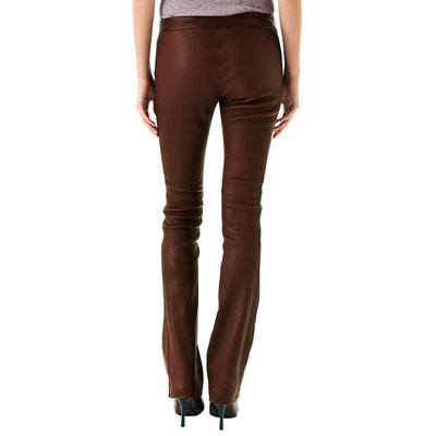 Stylish Casual Business elegant leather pants 