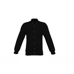 Look sporty Black Sleeves Black Varsity Letterman Jacket