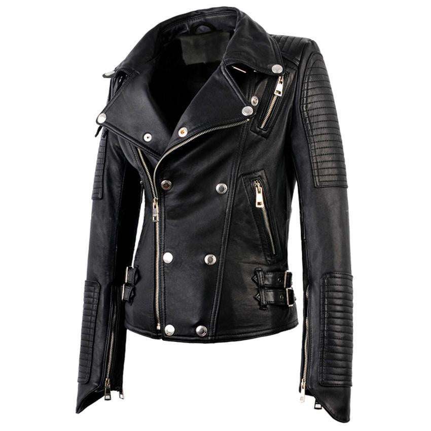 Meredith Biker Jacket - PRE MADE CLEARANCE