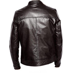 Comfortable and Cozy Plain Black Moto Style Jackets