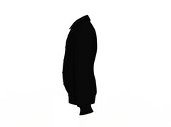Look sporty Black Sleeves Black Varsity Letterman Jacket