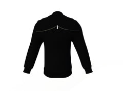 Look sporty Black Sleeves Black Varsity Letterman Jacket