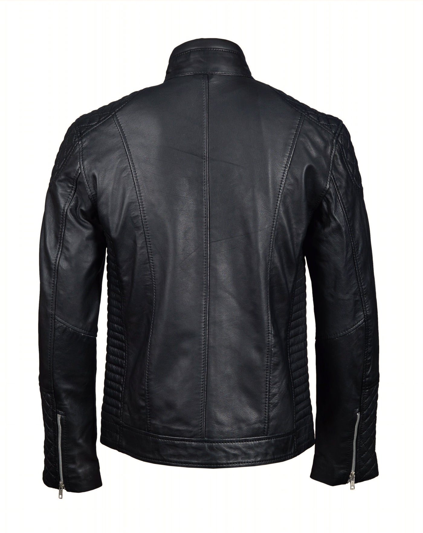 Fashionable Tyrons Quilted Moto Jacket