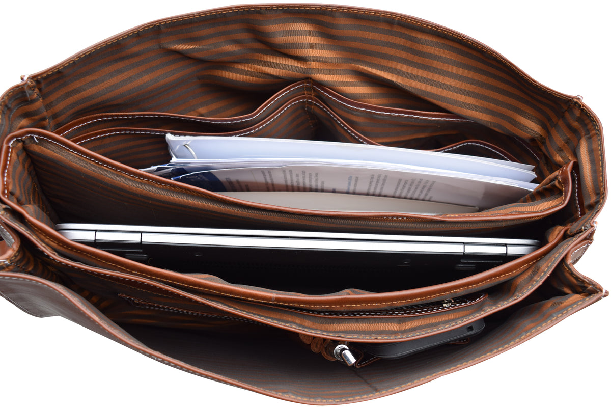Stylish All-inclusive Laptop and Messenger Bag