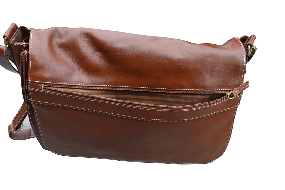 Stylish All-inclusive Laptop and Messenger Bag