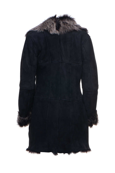 Dark Brown Toscana Shearling Coat