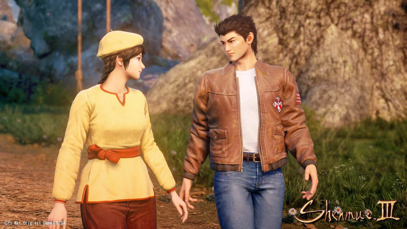 Hazuki's Shenmue Brown Jacket for Men