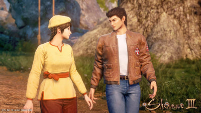 Hazuki's Shenmue Brown Jacket for Men